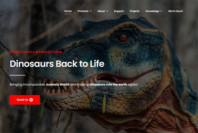 Xdinosaurs Website