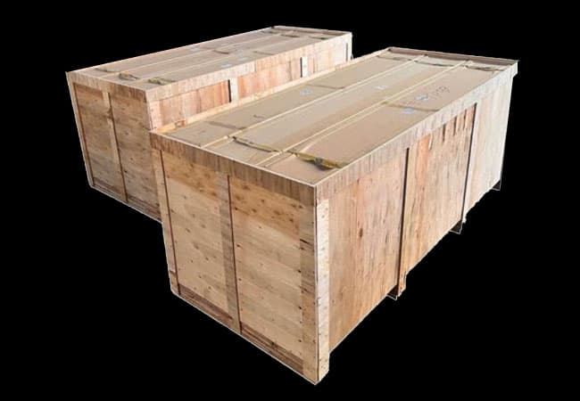Crate for dino costume delivery