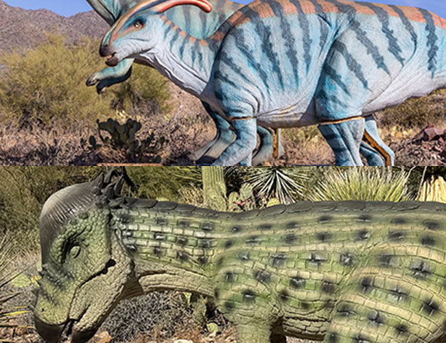 Animatronic Dinosaur Exhibits in Arizona-Sonora Desert Museum Animatronic Dinosaur Exhibits