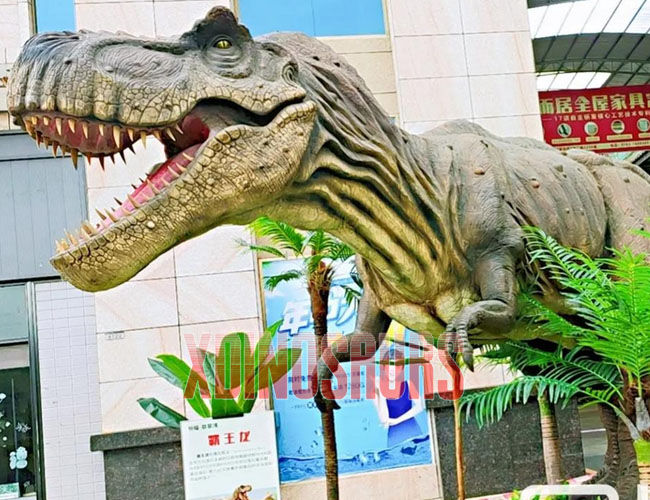Animatronic Trex at Canton Fair