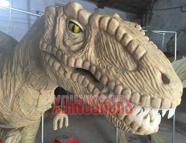 Building Dinosaur Prop - Silicone Skin Works