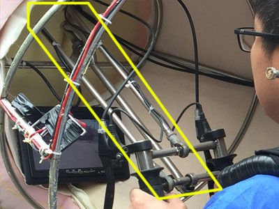 Operate Dino Suit: Rotate Neck Steel Frame