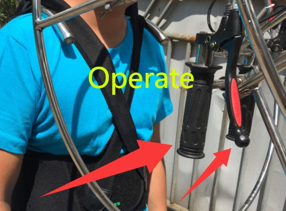 Dinosaur Costume Operation Method