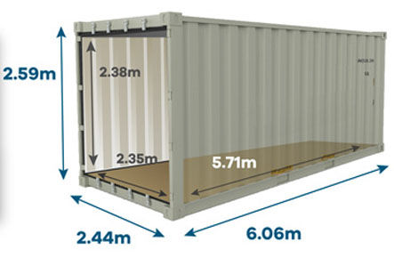 20GP Container Size
