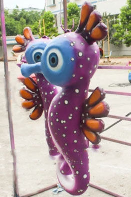 Cartoon Animatronic Seahorse Cartoon Animatronic Seahorse