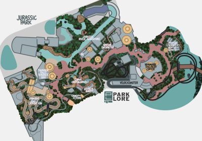 Jurassic Park Layout