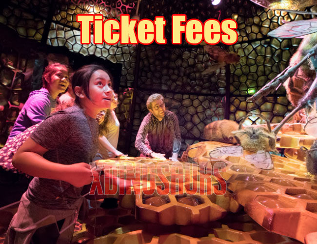 Ticket fees for Insect World Expo