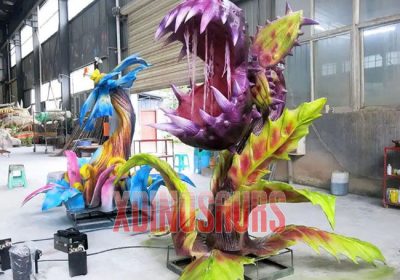 Animatronics Eat-Human Flower Model