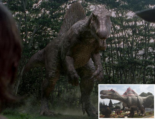 Spinosaurus Replica at Dinopark