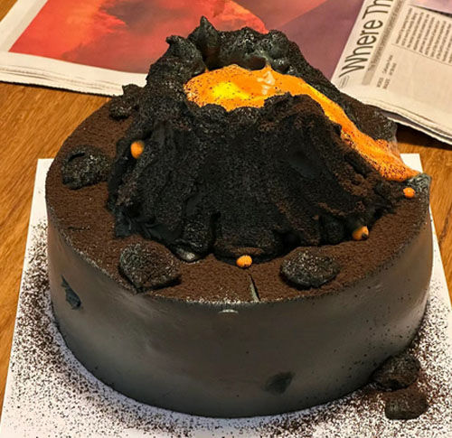Volcano Cake Volcano Cake